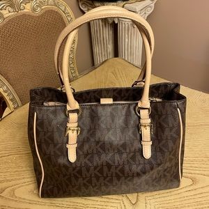Michael Kors Brown Logo Purse